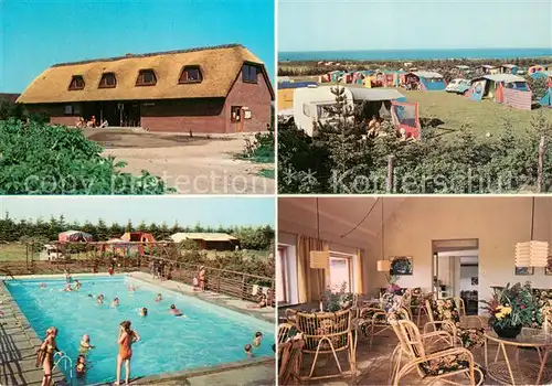AK / Ansichtskarte Hanstholm Camping og Cafeteria Swimming Pool Hanstholm