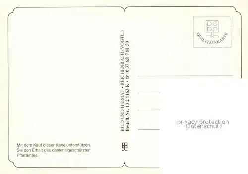 AK / Ansichtskarte Tegkwitz Ortsansicht Weiher Pfarramt Tegkwitz