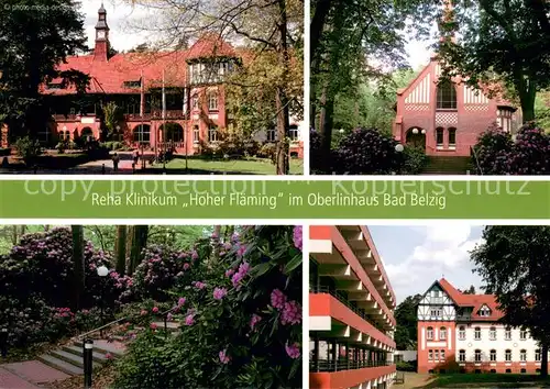 AK / Ansichtskarte Bad_Belzig Reha Klinikum Hoher Flaeming im Oberlinhaus Park Bad_Belzig