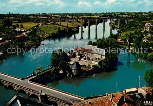 AK / Ansichtskarte Vienne_38_Isere Isle Jourdain Le Viaduc 