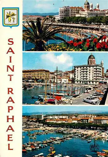 AK / Ansichtskarte Saint Raphael_83 La Plage Le Port 