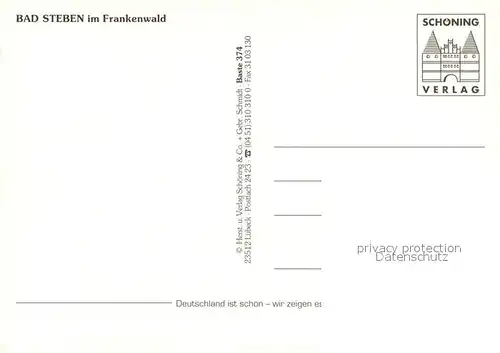 AK / Ansichtskarte Bad_Steben Fliegeraufnahme Bad_Steben