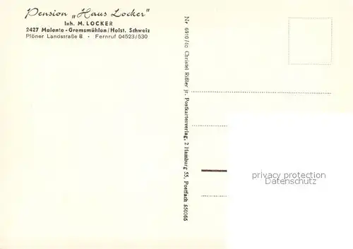 AK / Ansichtskarte Groemitz_Ostseebad Kurhotel Zur schoenen Aussicht Illustration Groemitz_Ostseebad