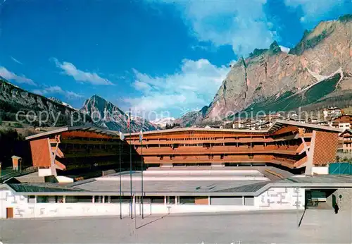 AK / Ansichtskarte Cortina_d_Ampezzo Olympisches Eisstadion Cortina_d_Ampezzo