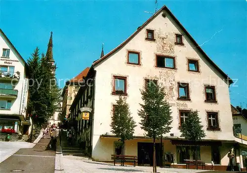 AK / Ansichtskarte Titisee Neustadt Gasthaus Pension Hirsch Titisee Neustadt