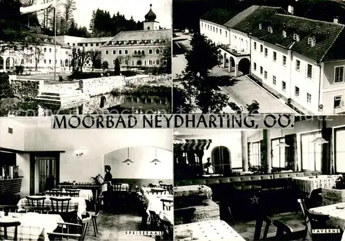 AK / Ansichtskarte Neydharting Moorbad Speisesaal Taverne Neydharting