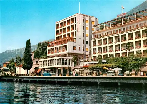 AK / Ansichtskarte Tremezzo_Lago_di_Como Hotel Bazzoni Tremezzo_Lago_di_Como