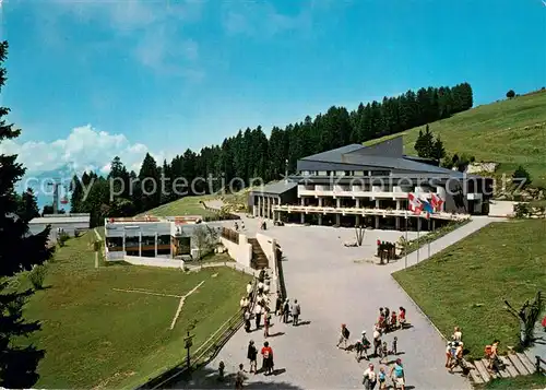 AK / Ansichtskarte Weggis_Vierwaldstaettersee Hostellerie Rigi Kaltbad mit Hallenschwimmbad und Luftseilbahn Weggis_Vierwaldstaettersee