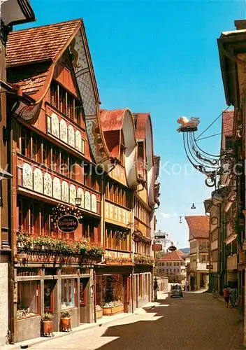 AK / Ansichtskarte Appenzell_IR Hauptgasse Appenzell IR