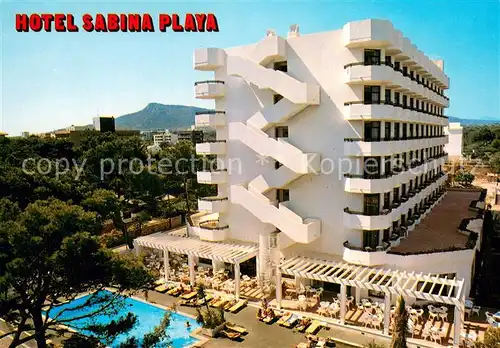 AK / Ansichtskarte Cala_Millor_Mallorca Hotel Sabina Playa Cala_Millor_Mallorca