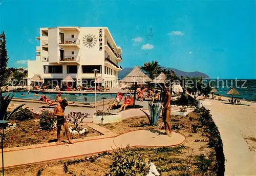 AK / Ansichtskarte Cala_Millor_Mallorca Hotel Gran Sol Pool Minigolf Cala_Millor_Mallorca