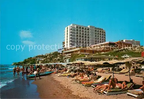 AK / Ansichtskarte Benalmadena_Costa Hotel Riviera Strand Benalmadena_Costa