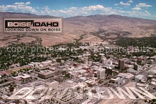 AK / Ansichtskarte Boise_Idaho Aerial view 