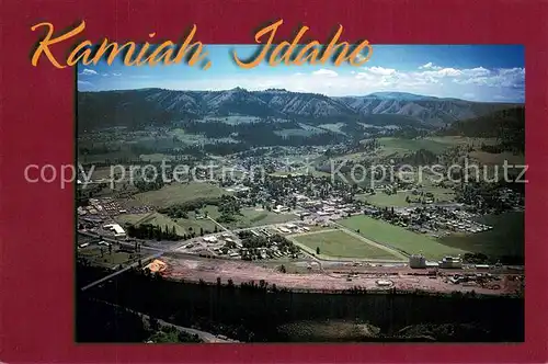 AK / Ansichtskarte Kamiah_Idaho Aerial view 