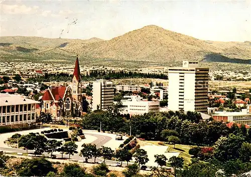 AK / Ansichtskarte Windhoek mit Kaiser Wilhelm Berg Windhoek