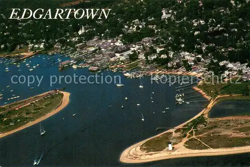 AK / Ansichtskarte Edgartown Fliegeraufnahme 