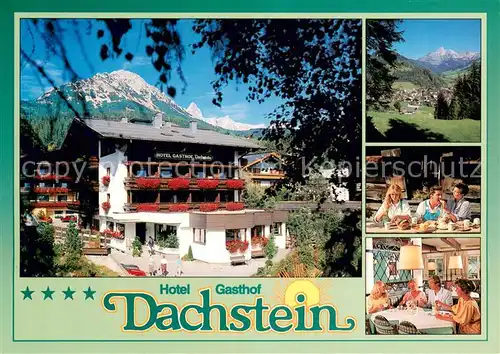 AK / Ansichtskarte Filzmoos Hotel Gasthof Dachstein Brotzeit Gaststube Filzmoos