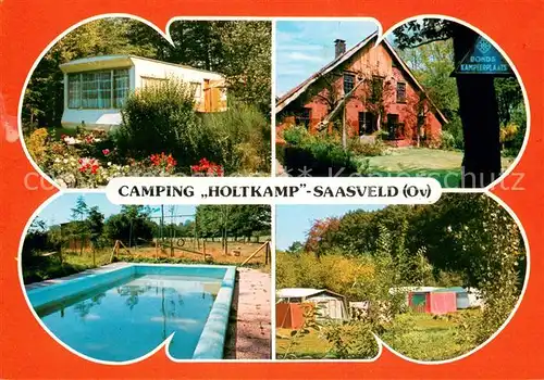 AK / Ansichtskarte Saasveld Camping Holtkamp Pool Zelte Saasveld