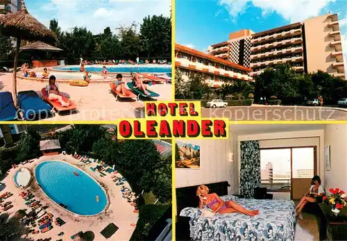 AK / Ansichtskarte Playa_de_Palma_Mallorca Hotel Oleander Pool Appartement Playa_de_Palma_Mallorca