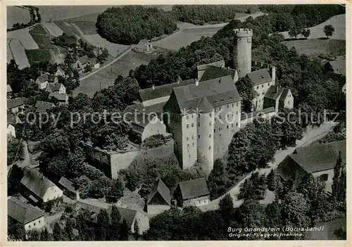 AK / Ansichtskarte Gnandstein Fliegeraufnahme  Gnandstein