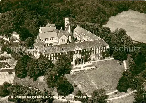 AK / Ansichtskarte Cappenberg Fliegeraufnahme Schloss Cappenberg m. Stiftskirche Cappenberg