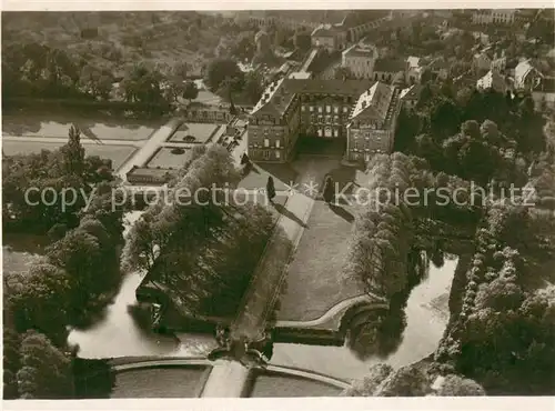 AK / Ansichtskarte Bruehl_Rheinland Fliegeraufnahme Schloss Bruehl Bruehl_Rheinland