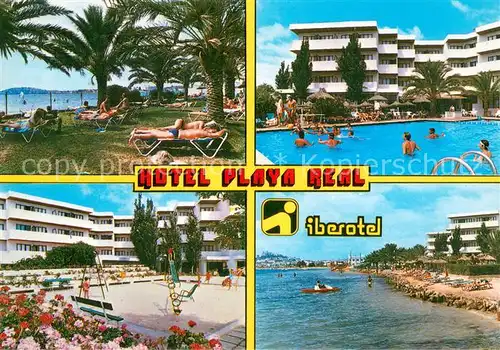 AK / Ansichtskarte Playa_de_Talamanca_Ibiza_ES Iberotel Strand Pool Spielplatz 