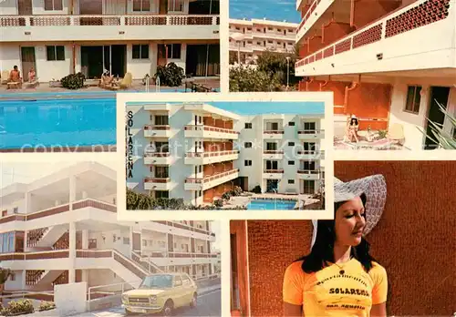 AK / Ansichtskarte Playa_San_Augustin_Gran_Canaria_ES Apartementos Solarena 