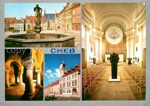 AK / Ansichtskarte Cheb_Eger Rolandova kasna  