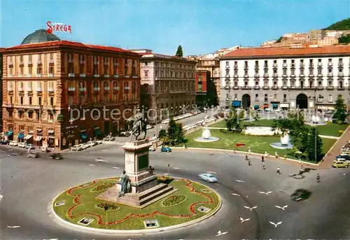 AK / Ansichtskarte Napoli_Neapel_IT Piazza Municipio Rathausplatz 