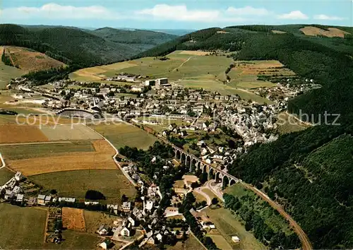 AK / Ansichtskarte Willingen_Sauerland Fliegeraufnahme Gesamtansicht Willingen_Sauerland