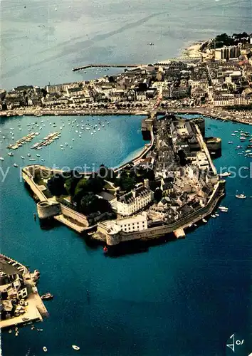 AK / Ansichtskarte Concarneau_Finistere Fliegeraufnahme Concarneau_Finistere