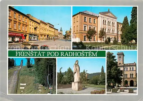 AK / Ansichtskarte Frenstat_pod_Radhostem_CZ Mesto bylo zalozeno nejstarsi zminka  