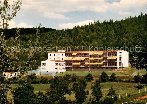 AK / Ansichtskarte Brueckenau_Bad Sanatorium Rhoenheim Brueckenau_Bad