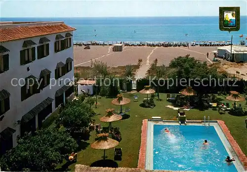 AK / Ansichtskarte Torremolinos_ES Hotel Tarik Pool 
