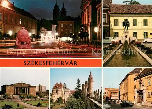 AK / Ansichtskarte Szekesfehervar_HU Orts und Teilansichten 