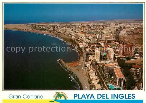 AK / Ansichtskarte Playa_del_Ingles Vista desde el avion Playa_del_Ingles