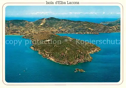 AK / Ansichtskarte Lacona_IT Isola dElba Fliegeraufnahme 