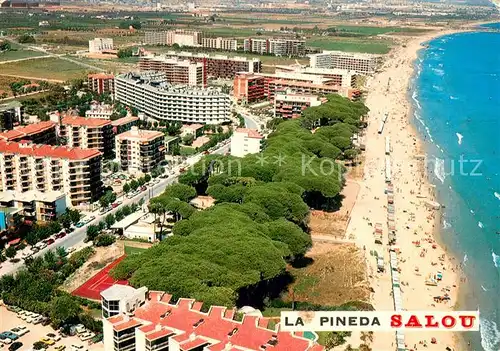 AK / Ansichtskarte Salou_ES La Pineda Fliegeraufnahme 