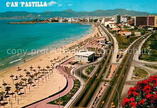 AK / Ansichtskarte Can_Pastilla_Palma_de_Mallorca Fliegeraufnahme Can_Pastilla