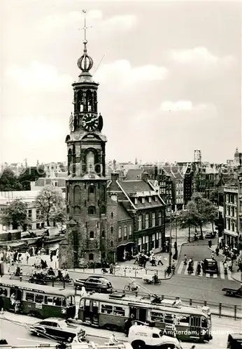 AK / Ansichtskarte Amsterdam__NL Munttoren 