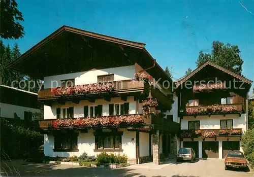 AK / Ansichtskarte Kitzbuehel_Tirol Pension Gasteiger Kitzbuehel Tirol