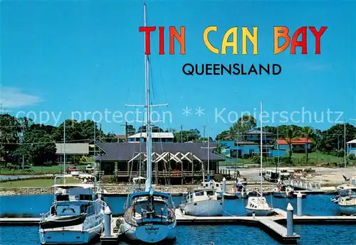 AK / Ansichtskarte Tin_Can_Bay_Queensland Yachthafen 