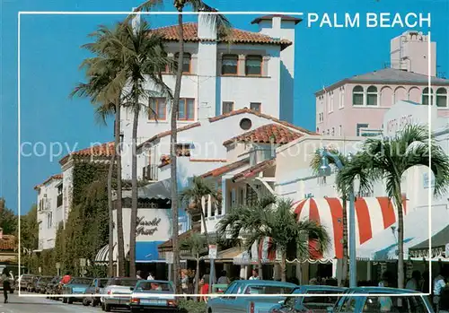 AK / Ansichtskarte Palm_Beach Worth Avenue in tropical Palm Beach 