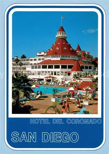 AK / Ansichtskarte San_Diego_California Hotel Del Coronado 