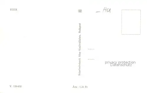 AK / Ansichtskarte Eger__Ungarn_HU Teilansichten 
