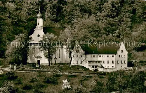 AK / Ansichtskarte Deggingen Wallfahrtskirche und Kapuzinerkloster Ave Maria Deggingen