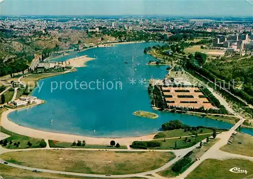 AK / Ansichtskarte Dijon_21 Fliegeraufnahme Lac Kir Panorama 