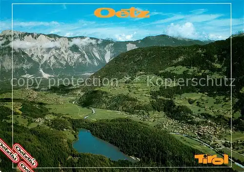 AK / Ansichtskarte Oetz Bergpanorama Oetz Piburgersee sautens Oetztal Tirol Oetz