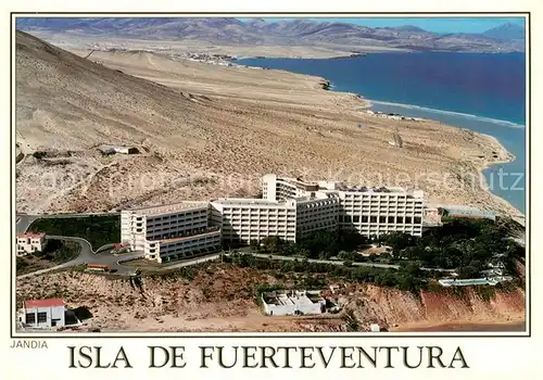 AK / Ansichtskarte Jandia_Fuerteventura Fliegeraufnahme Hotel Los Gorriones 